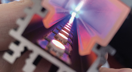 digital led éclairage numérique caisson lumineux