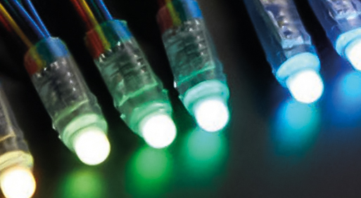 digital led éclairage numérique caisson lumineux