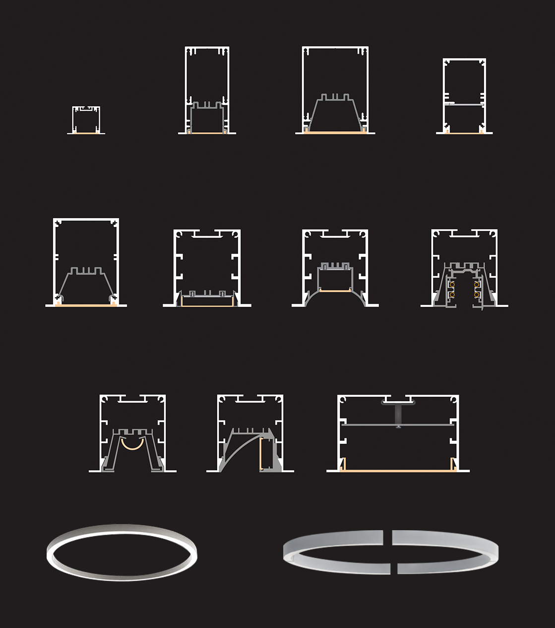 profile aluminium pour ruban led