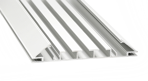 Caisson lumineux avec éclairage led et toile tendue translucide