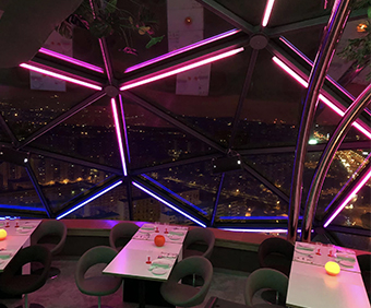 led numérique programmation éclairage digital pixel rgbw