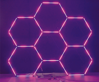 led numérique programmation éclairage digital pixel rgbw